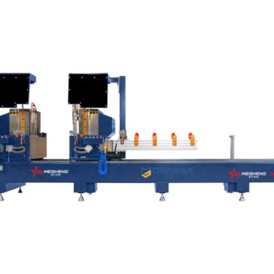 Máy cắt nhôm 2 đầu CNC ngoại tuyến Meisheng MS 600 CNC