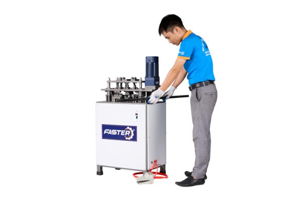 Máy đột dập nhôm nội thất cánh kính Faster Máy đột dập nhôm nội thất cánh kính Faster