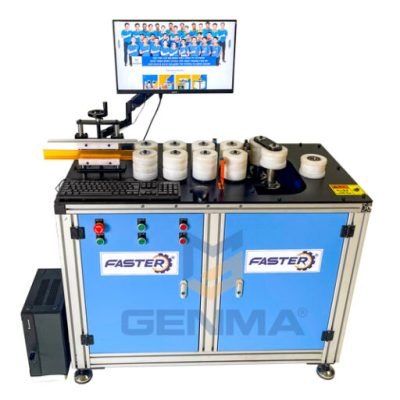 Máy uốn viền gương khung tranh nhôm 2 chiều CNC Faster