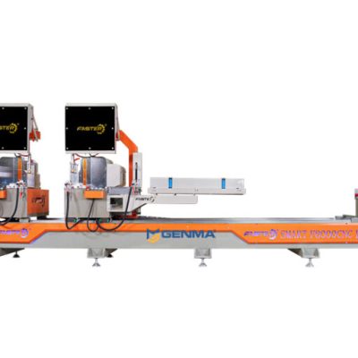 Máy cắt nhôm 2 đầu CNC ngoại tuyến Faster F8000 CNC Limited