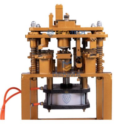 Máy đột dập nhôm Xingfa, nhôm cỏ, nhôm vát cạnh – 24 dao hơi