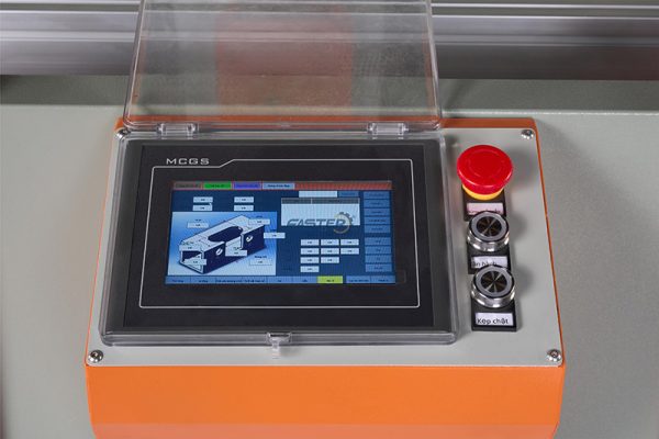 Máy khoan khóa nhôm 2 đầu Faster CNC 1350 Máy khoan khóa nhôm 2 đầu Faster CNC 1350